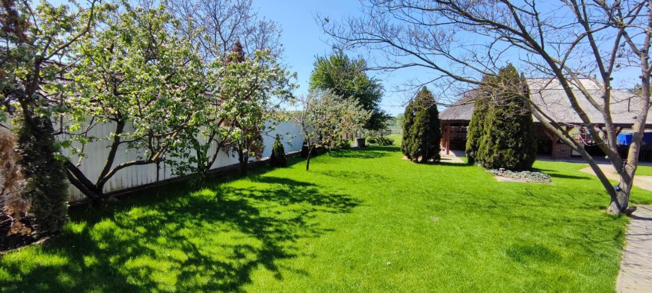 Village Garden Family Guest House Tiszakanyár Exteriör bild