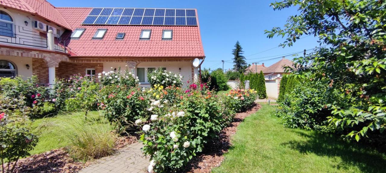 Village Garden Family Guest House Tiszakanyár Exteriör bild
