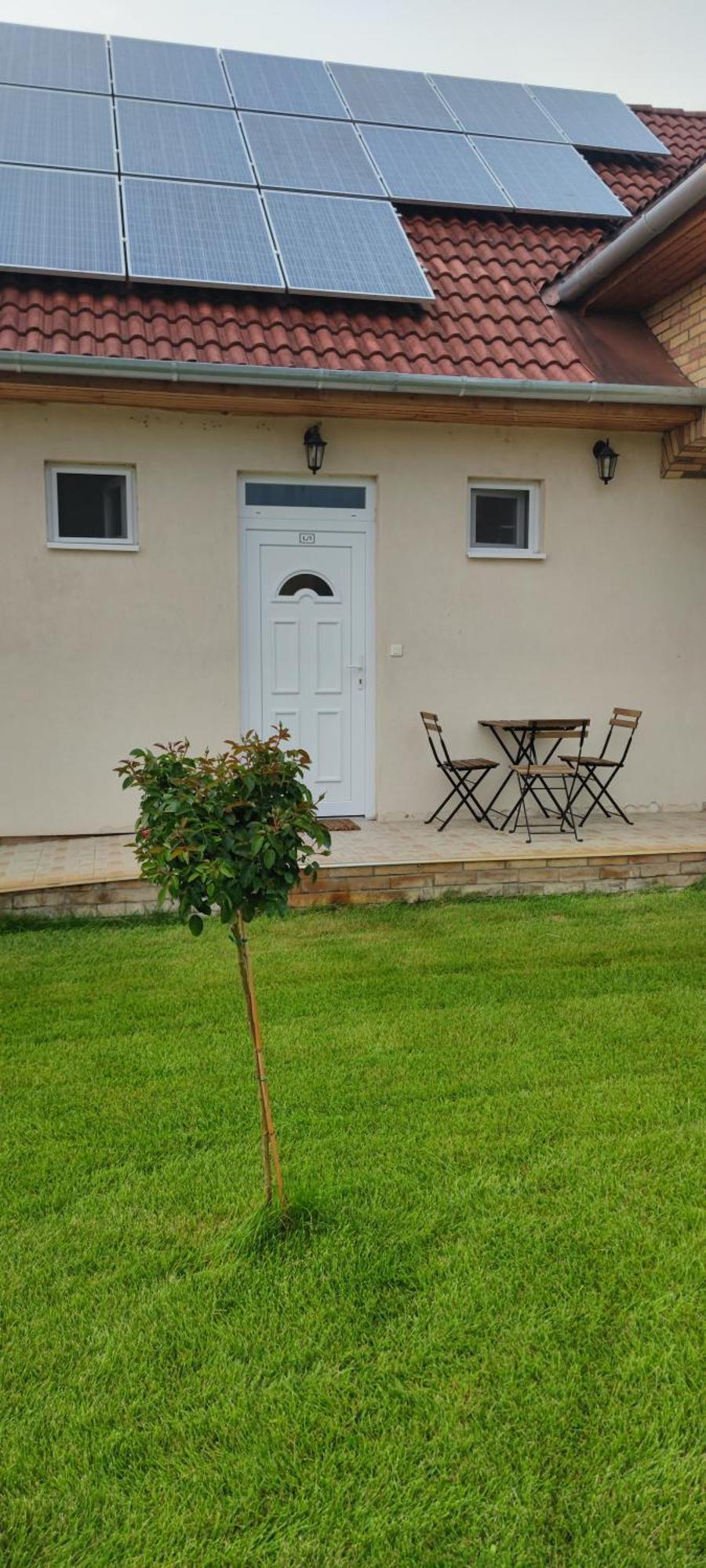Village Garden Family Guest House Tiszakanyár Rum bild